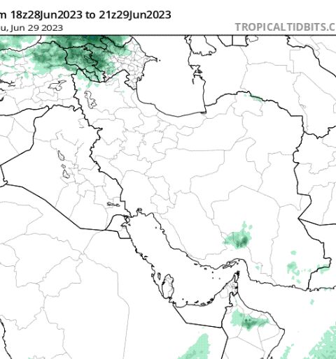 کاسته شدن از شدت و گستردگی مونسون در جنوب شرق ایران برای امروز