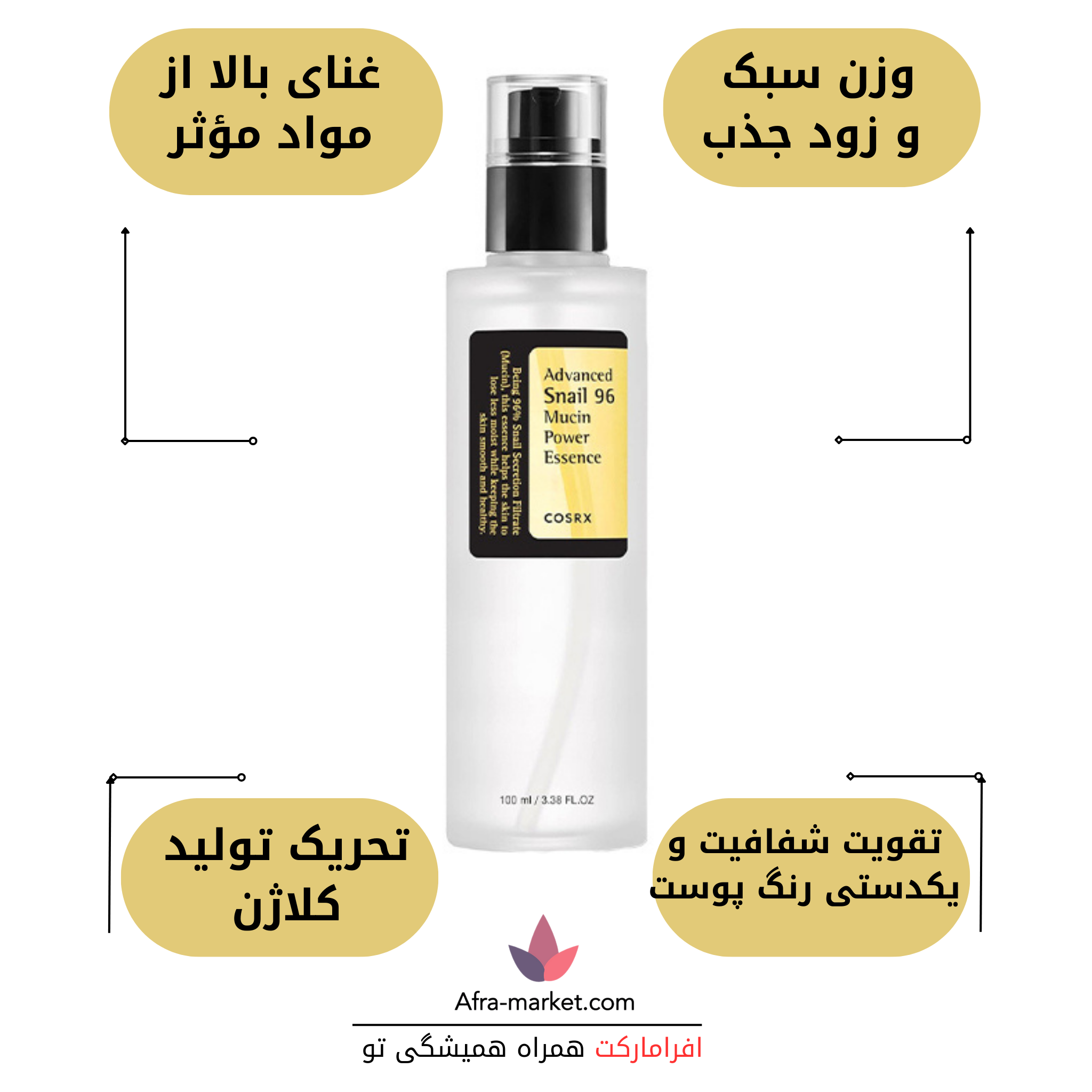 سرم اسنس حلزون کوزارکس