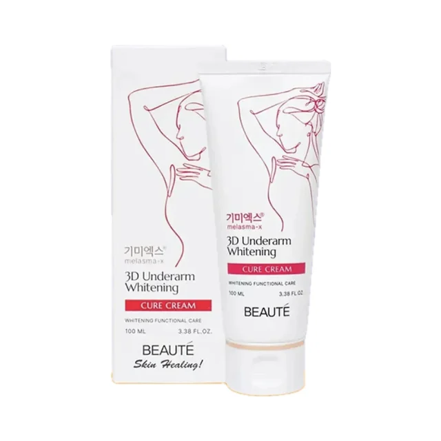کرم سفید کننده زیر بغل سه بعدی بیوتی BEAUTE 100 میلی لیتر | درمان تیرگی پوست بدن