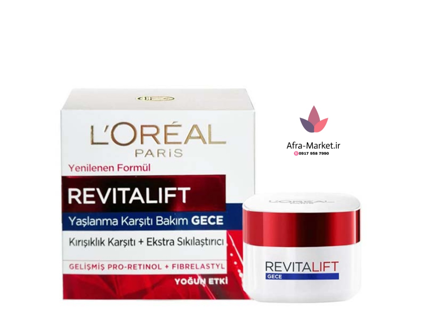 کرم ضد چروک و ضد پیری (شب) مدل Revitalift حجم 50 میل لورال
