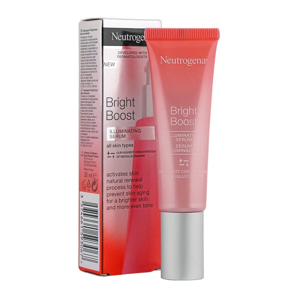 سرم ضد لک و درخشان کننده نوتروژینا سری Bright Boost ‌‌‌| فرانسه