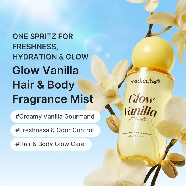 میست خوشبو کننده مو و بدن مدی کیوب وانیل Vanilla glow
